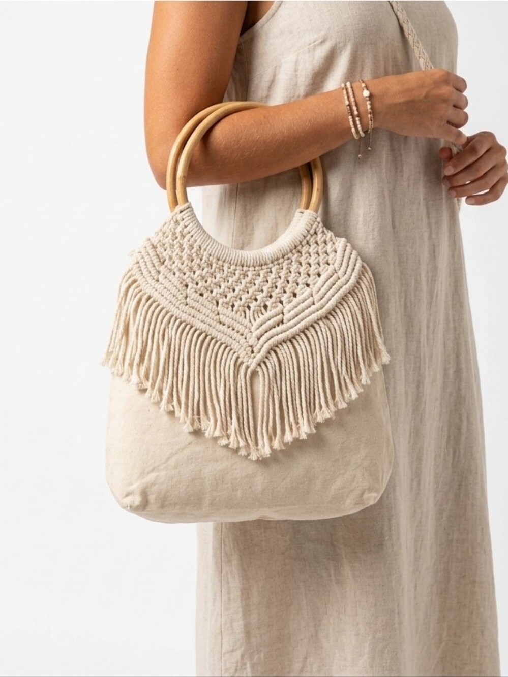 NWOT Boho crochet handbag
